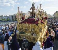 La Semana Santa de Sevilla se celebra desde el siglo XVI. (EFE)