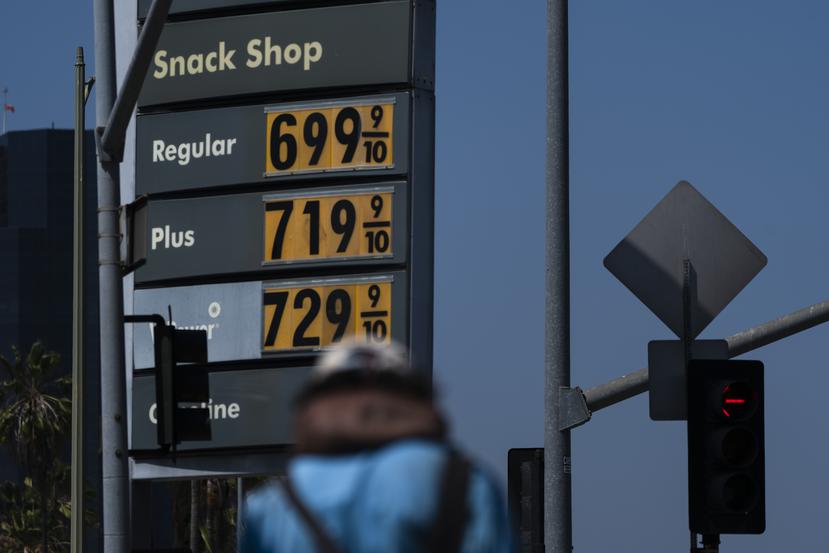 En la ciudad de Los Ángeles, en California, el precio del combustible es aún más elevado.