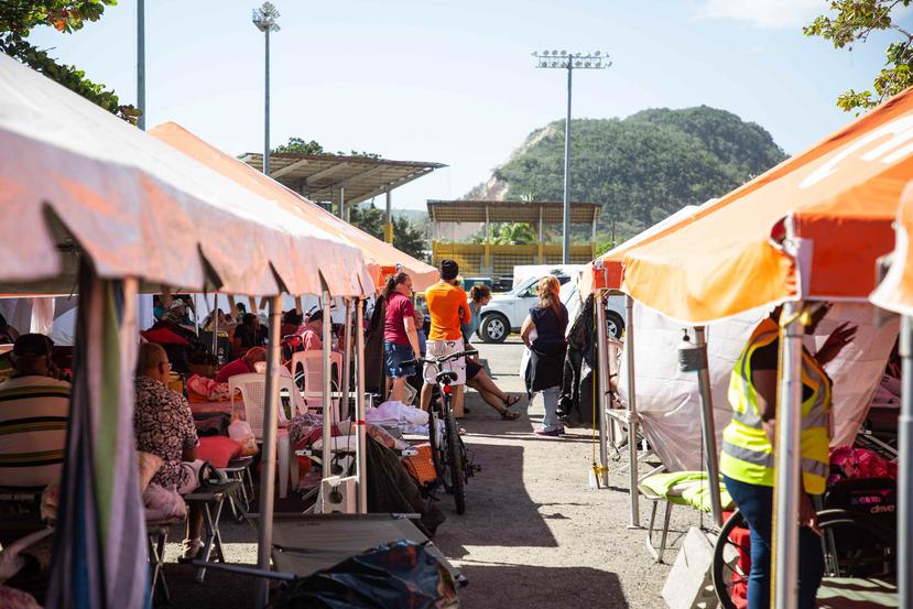 La Cruz Roja se ha estado concentrando en visitar refugios más pequeños o aquellos que tengan 100 refugiados o menos.