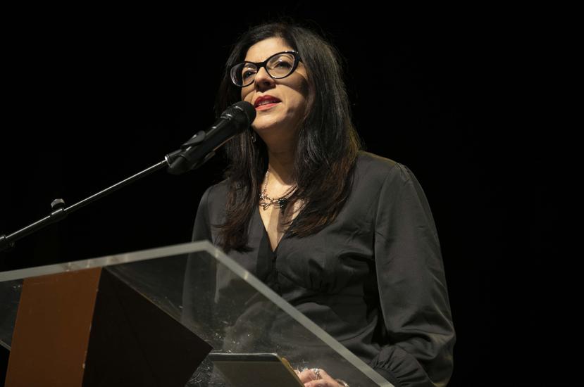 En la foto, Mariana Nogales, candidata a representante por acumulación.