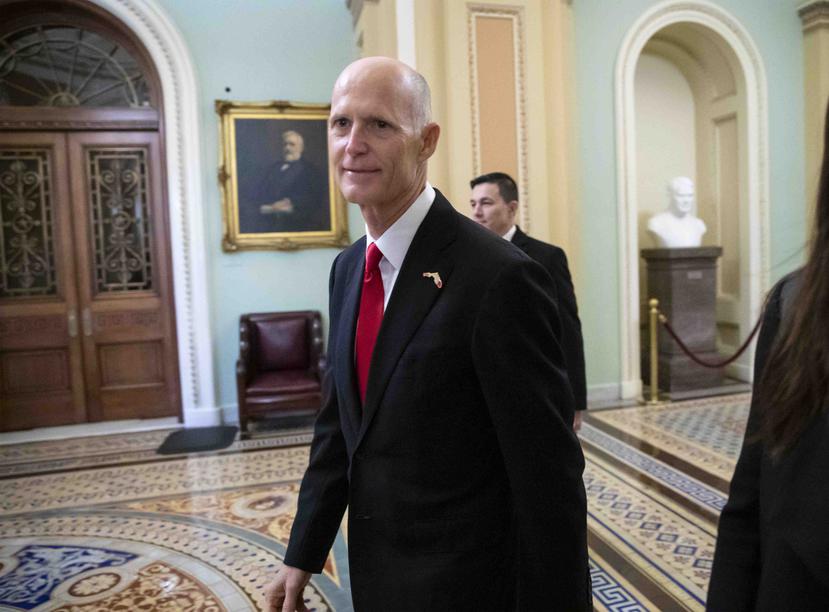 El legislador federal reiteró que será la voz de Puerto Rico en el Senado de Estados Unidos. (AP Photo/J. Scott Applewhite)