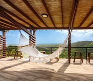 Hacienda Casa Campo, un Airbnb, en las montañas de Añasco con vista al océano Atlántico.