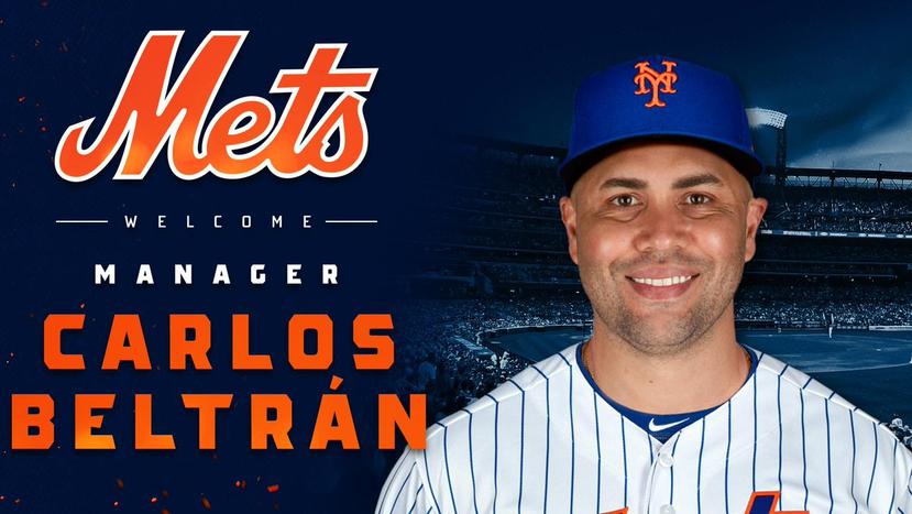 Carlos Beltrán tuvo experiencia con los Mets como jugador. (Twitter Mets Nueva York)