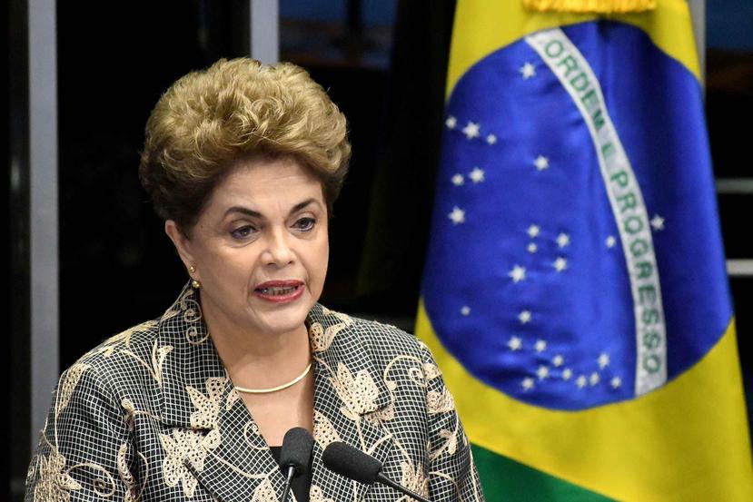 La comparecencia de Rousseff en su juicio político es la culminación de un enfrentamiento que se remonta a fines del año pasado. (EFE)