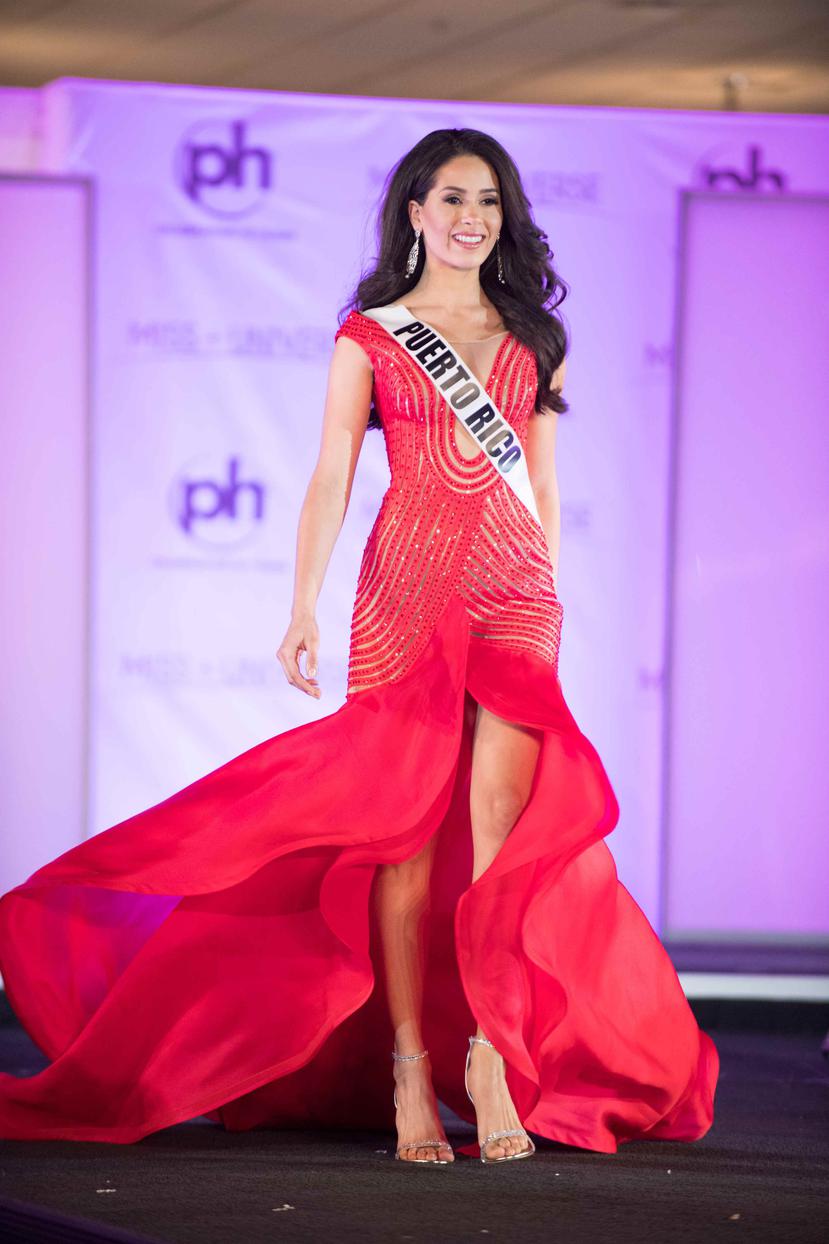 Danna Hernández tuvo un reinado corto pero intenso como Miss Puerto Rico Universe 2017. (The Miss Universe Organization)