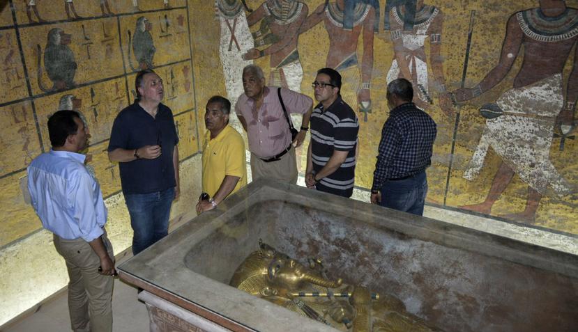 El lugar de sepultura del rey Tutankamón, en Luxor, Egipto (EFE).