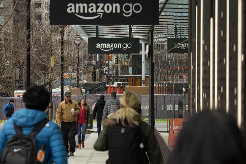 Amazon no ha confirmado este retraso, aunque en diciembre anunció que la tienda, que ocupa una superficie menor a 170 metros cuadrados, estaría lista para el público general "a principios de 2017". (Bloomberg)