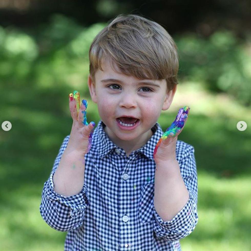 Las imágenes fueron tomadas por la duquesa de Cambridge, como ya a sido una tradición en los cumpleaños de sus hijos. (Instagram/ kensingtonroyal)