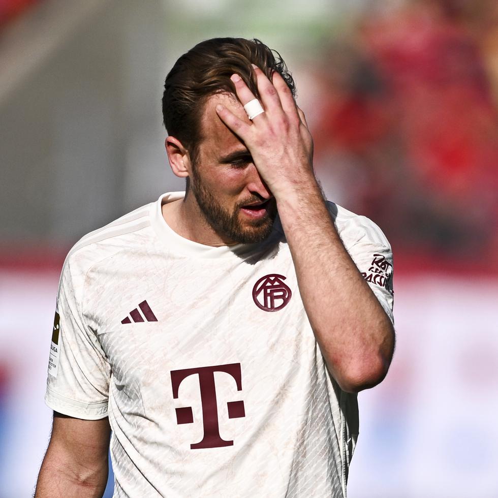 Harry Kane y el Bayern Múnich se han quedado rezagados en la lucha por la Bundesliga.