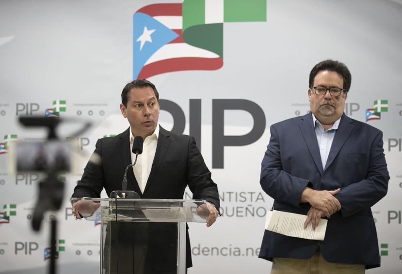 Juan Dalmau y Denis Márquez denunciaron un supuesto acuerdo entre populares y novoprogresistas para aprobar enmiendas al Código Electoral.