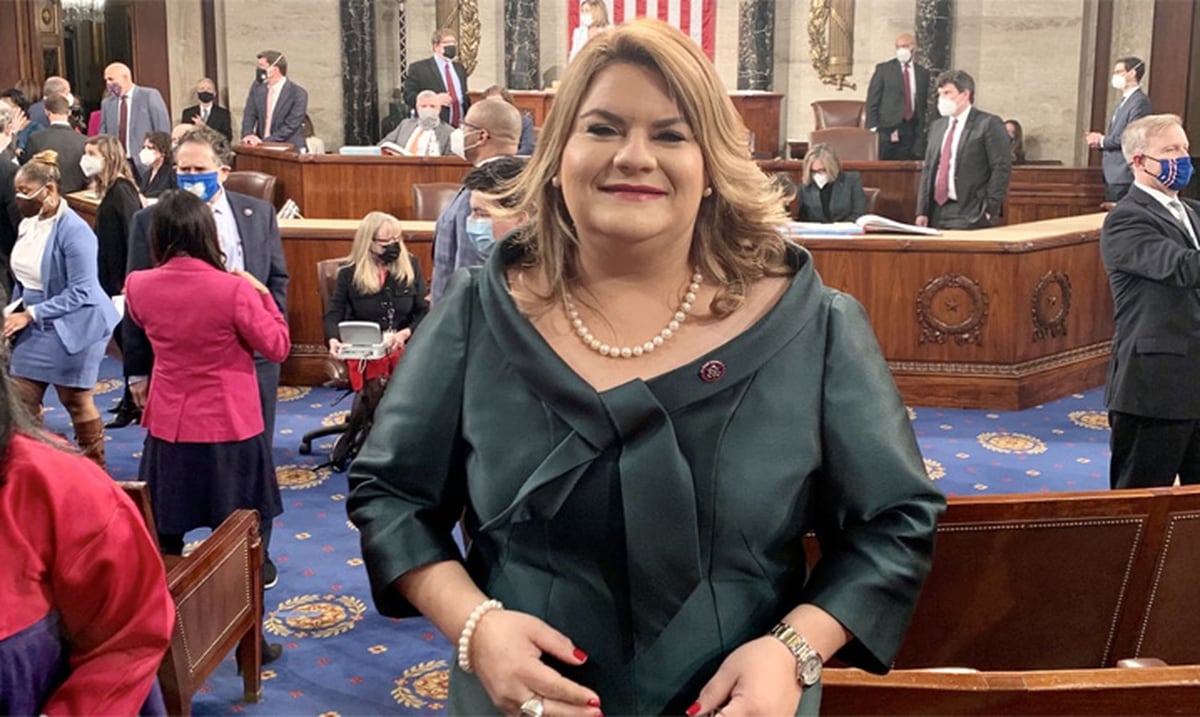 Jenniffer González returns to promote dependent child credits and an income