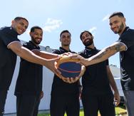Los jugadores Luis Cuascut, Leandro Allende, Antonio Ralat, Brian Vázquez y Adrián Ocasio fueron presentados como los integrantes de la Selección Nacional de baloncesto 3x3.