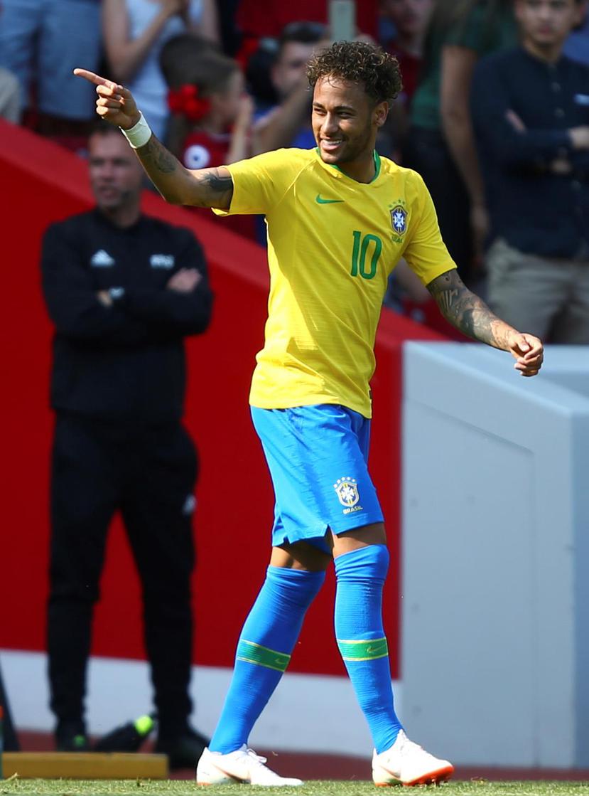 Neymar jugará su segunda Copa Mundial.