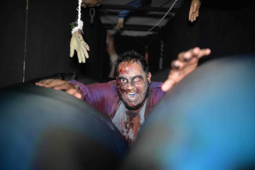 “House of Phobia” incluye un cuarto de pánico para escapar de las garras de los populares zombies.