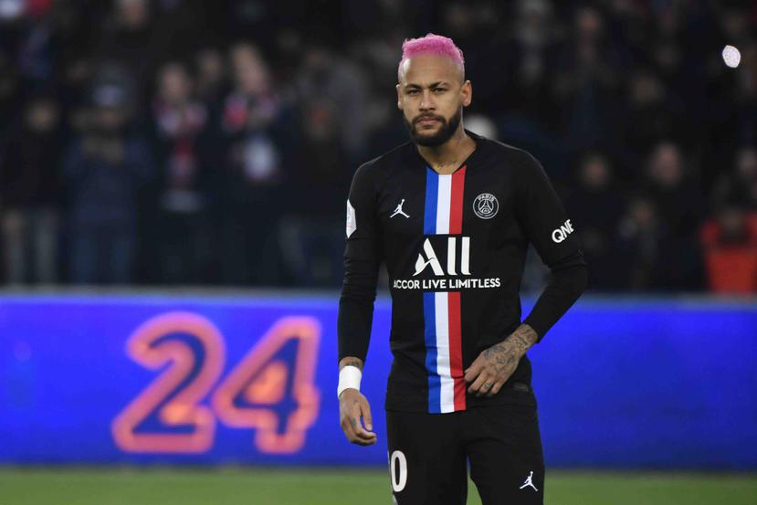 Neymar y el Paris Saint-Germain lideraban la Ligue 1 de Francia.