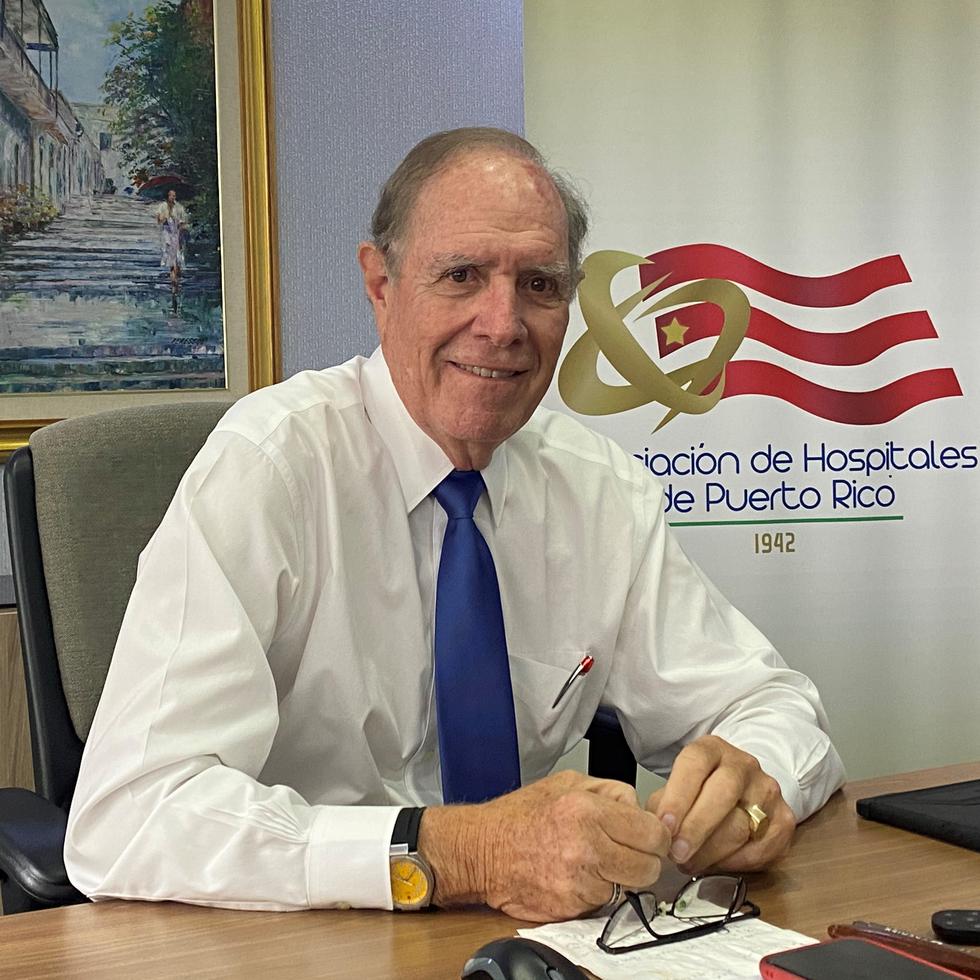 El licenciado Jaime Plá Cortés es el presidente ejecutivo de la Asociación de Hospitales de Puerto Rico.