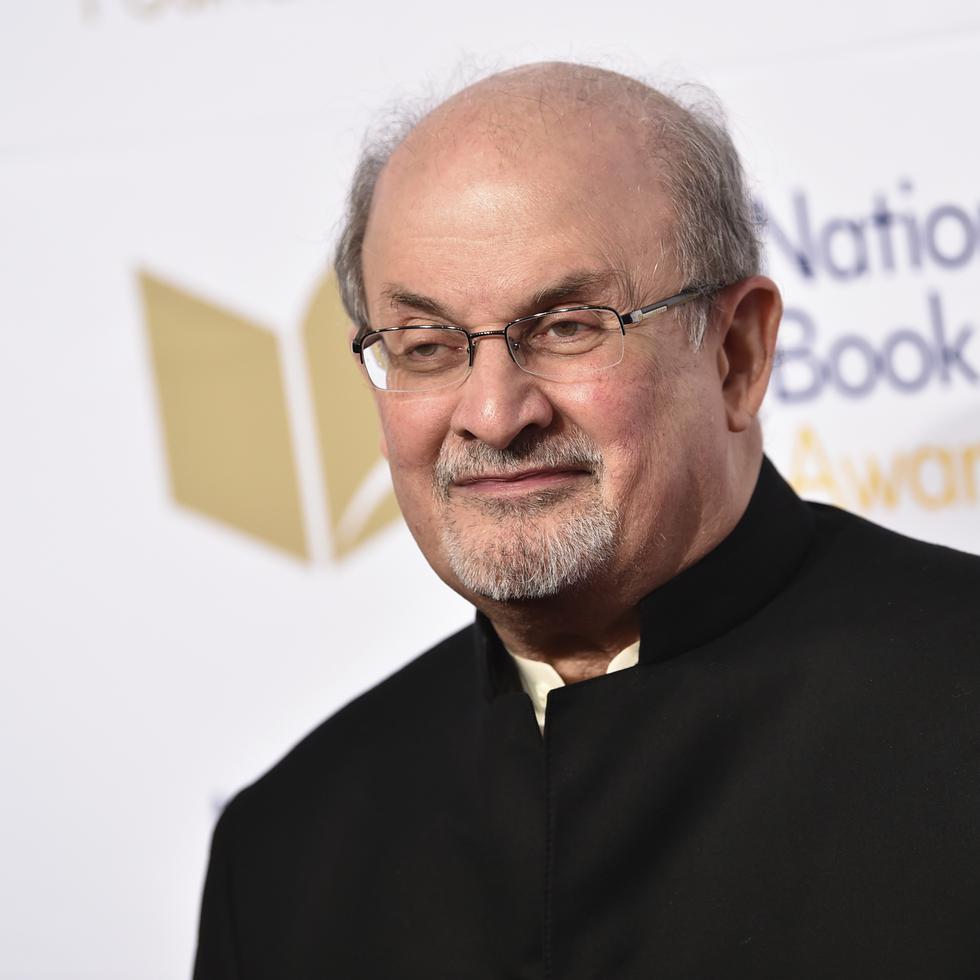 Salman Rushdie en una foto de archivo del 15 de noviembre de 2017, en Nueva York.