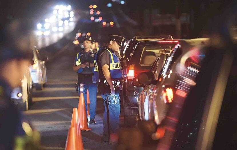 Es el segundo fin de semana consecutivo que la Policía organiza bloqueos de tránsito en las carreteras de la isla.