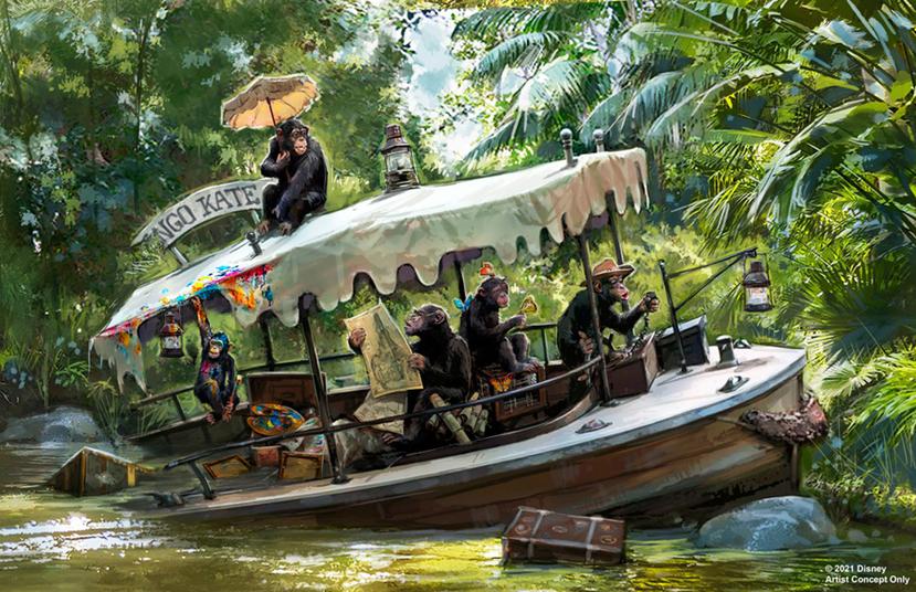 Jungle Cruise ahora incluirá nuevas aventuras que se mantienen fieles a la experiencia, incluyendo más humor, vida salvaje y valorará la diversidad del mundo.