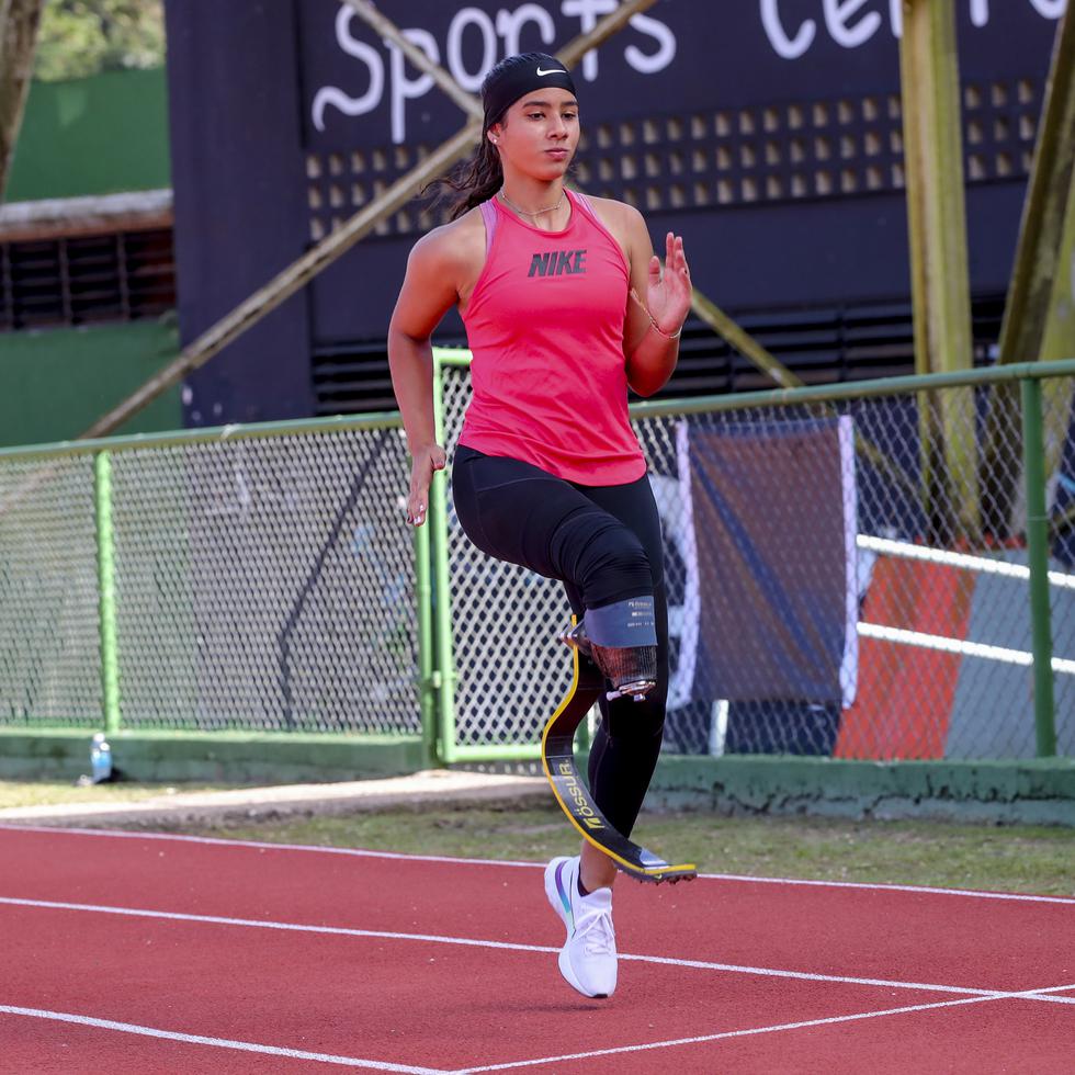 Yaimillie Díaz Colón debutará esta noche en los Juegos Paralímpicos de Tokio 2020.
