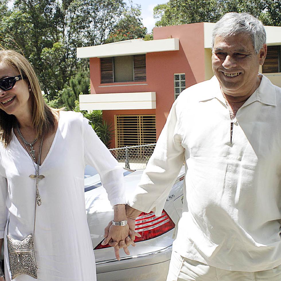 Marisol Malaret y Frank Cué en una foto de archivo de 2004 
(PARA PRIMERA HORA/YAMILETTE ARANA)
