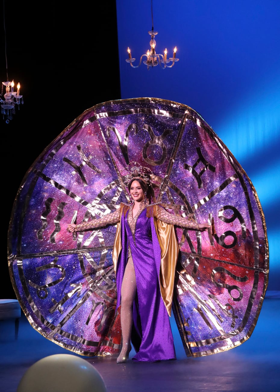 Estefanía Soto rumbo a Miss Universe presenta traje típico en honor a