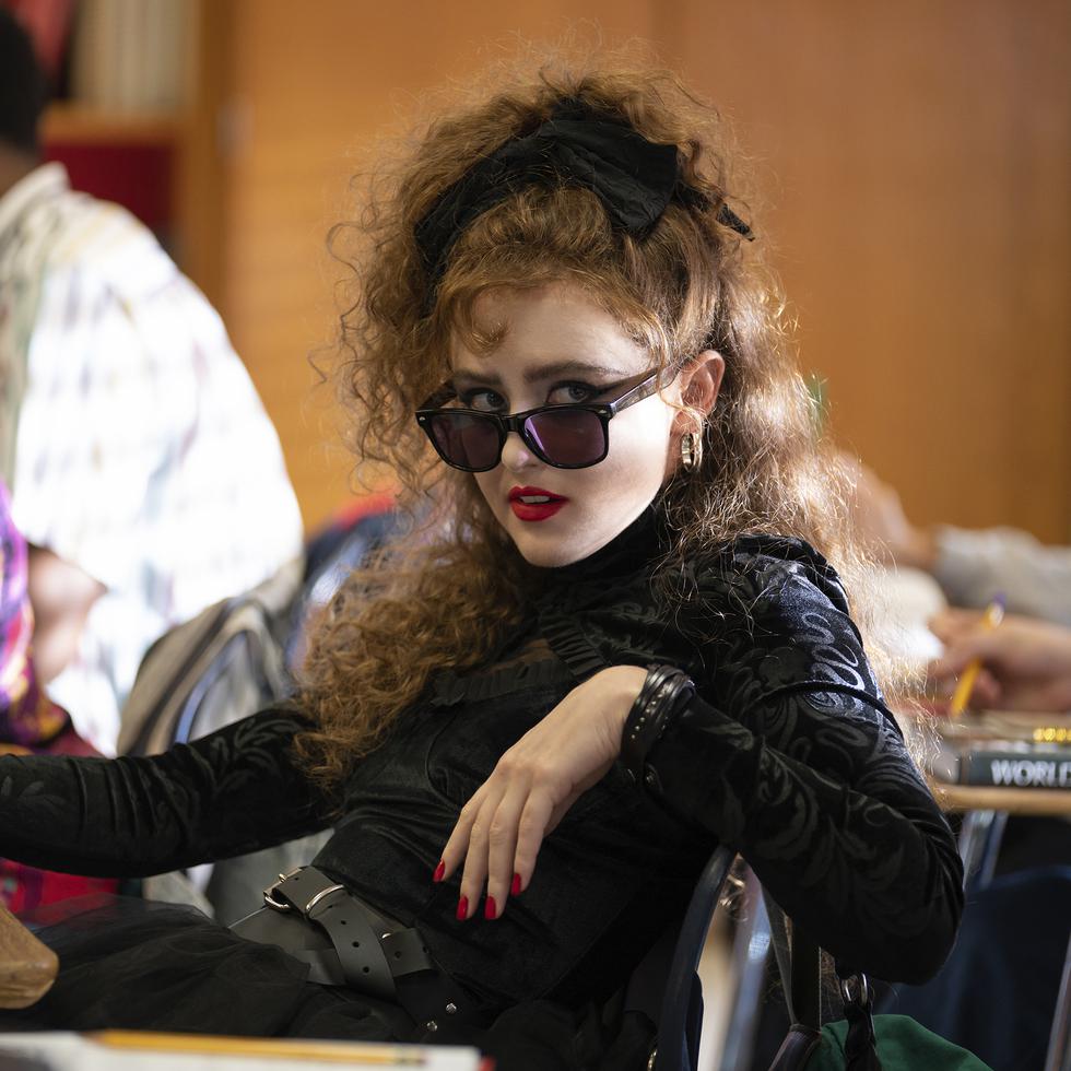 Kathryn Newton protagoniza la película  "Lisa Frankenstein". (Michele K. Short/Focus Features via AP)