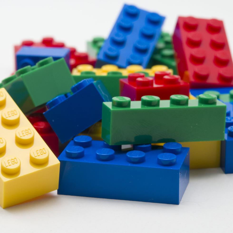 Piezas de Lego.