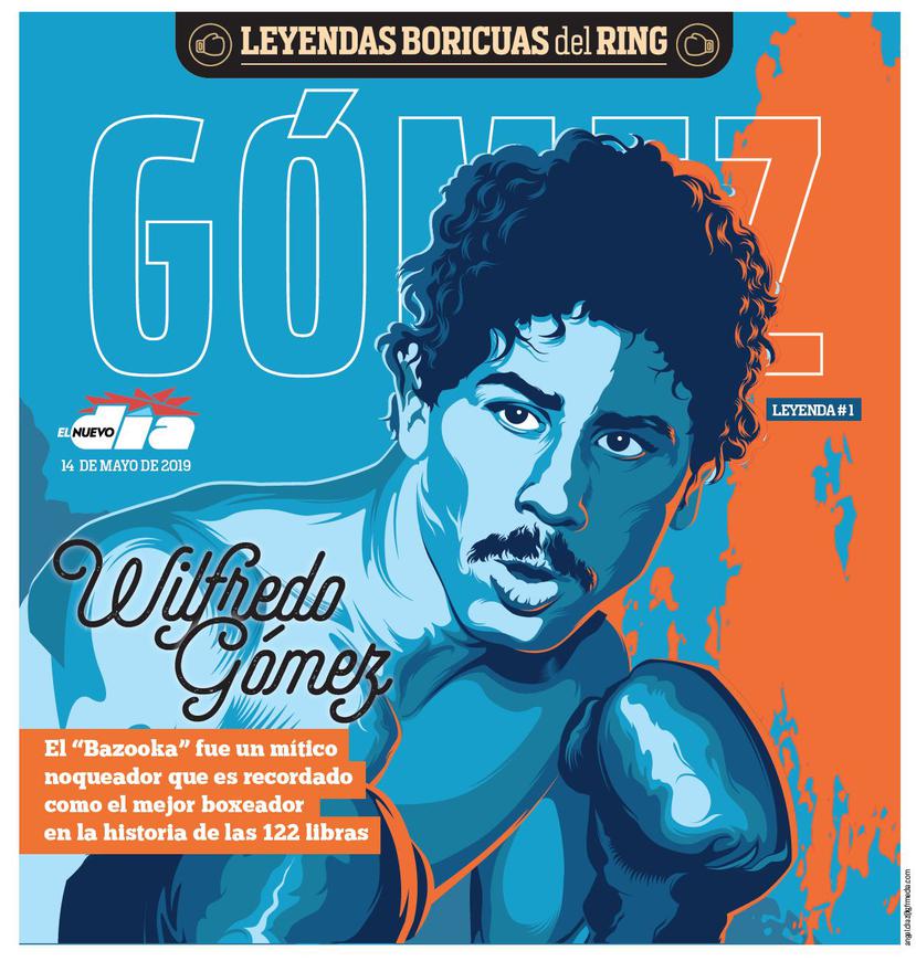 La portada del suplemento dedicado a Wilfredo Gómez.