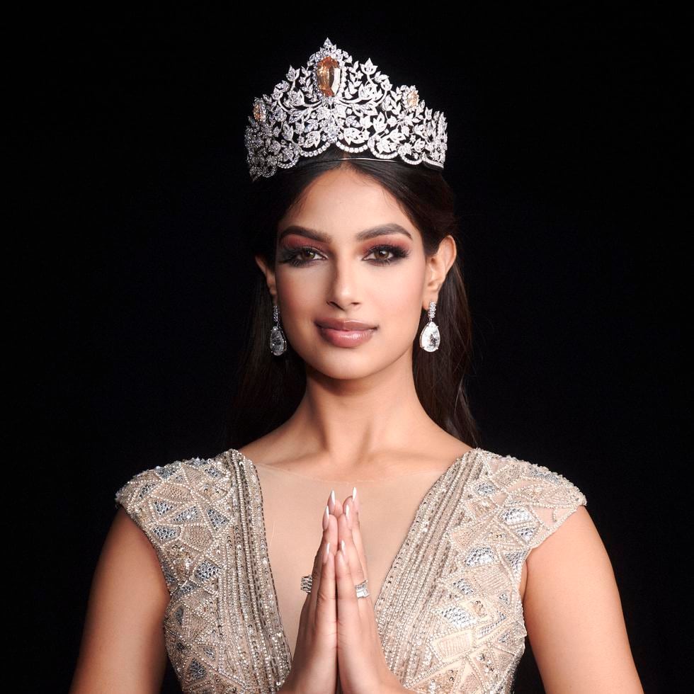 Harnaaz Sandhu ganó en 2021 la tercera corona para India de Miss Universe.