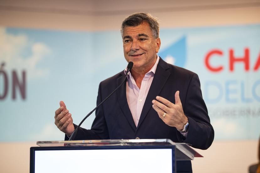 Carlos "Charlie" Delegado Altieri, candidato a la gobernación por el PPD.