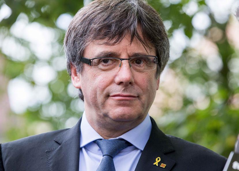 Puigdemont, expresidente de Cataluña, vive actualmente en Bélgica. (EFE)