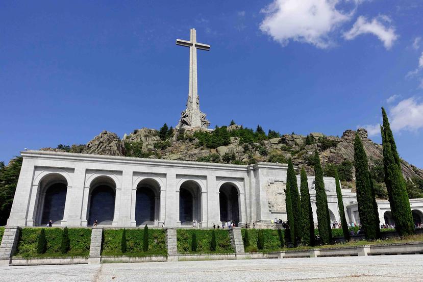 Francisco Franco fue enterrado en el Valle de los Caídos, en 1975. (EFE)