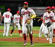 Nelson Velázquez dio el imparable en la victoria de los Criollos.