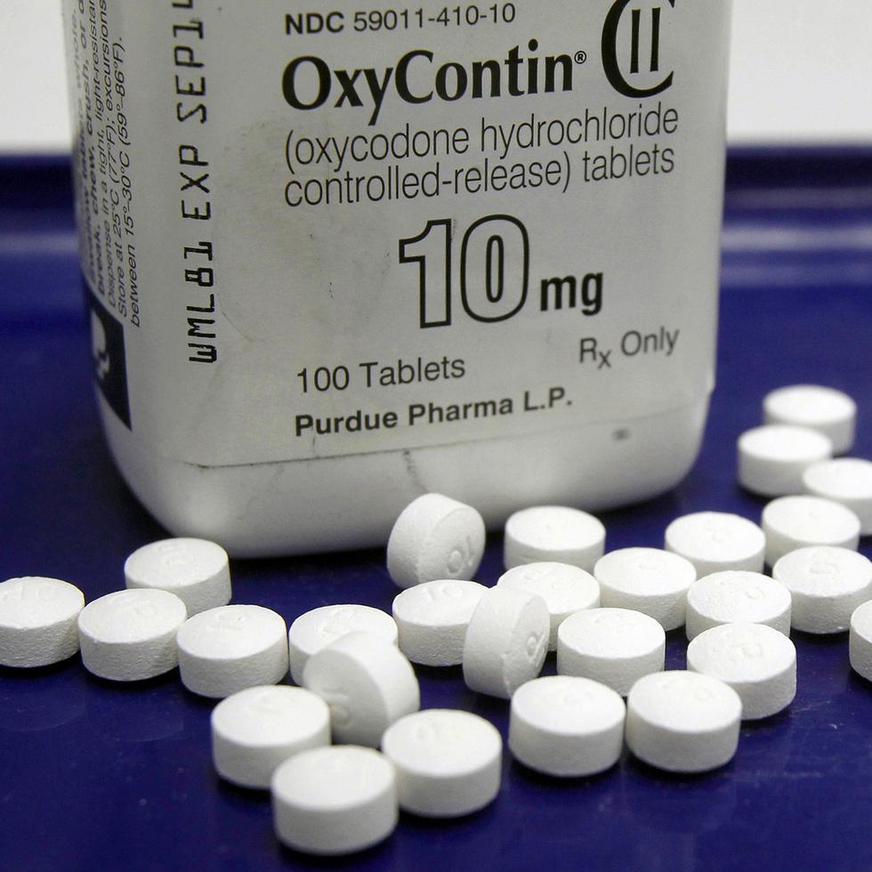 OxyContin, un derivado de opioides desarrollado por Purdue Pharma, es uno de los fármacos más abusados por personas adictas.