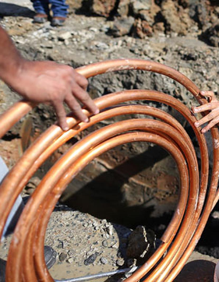 El alza en la demanda mundial del cobre ha provocado que en Puerto Rico se registre un “aumento vertiginoso” del hurto de metales. (Archivo)