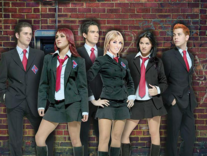 El grupo mexicano RBD se separó en el 2008.
