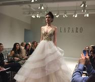 Para el 2018, se imponen los vestidos con  faldas amplias en capas de telas, así como fueron presentados en el más reciente New York Bridal Week.