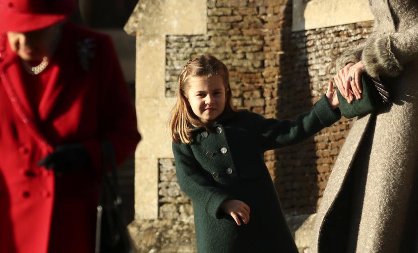 La princesa Charlotte es la segunda hija de los príncipes de Gales.