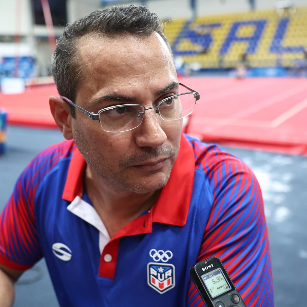 El  entrenador del Equipo Nacional masculino de Puerto Rico, Juan Carlos Colón.