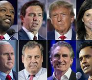 Otros ocho candidatos cumplieron con los requisitos de donaciones y encuestas para estar en el escenario, de acuerdo con el Comité Nacional Republicano.