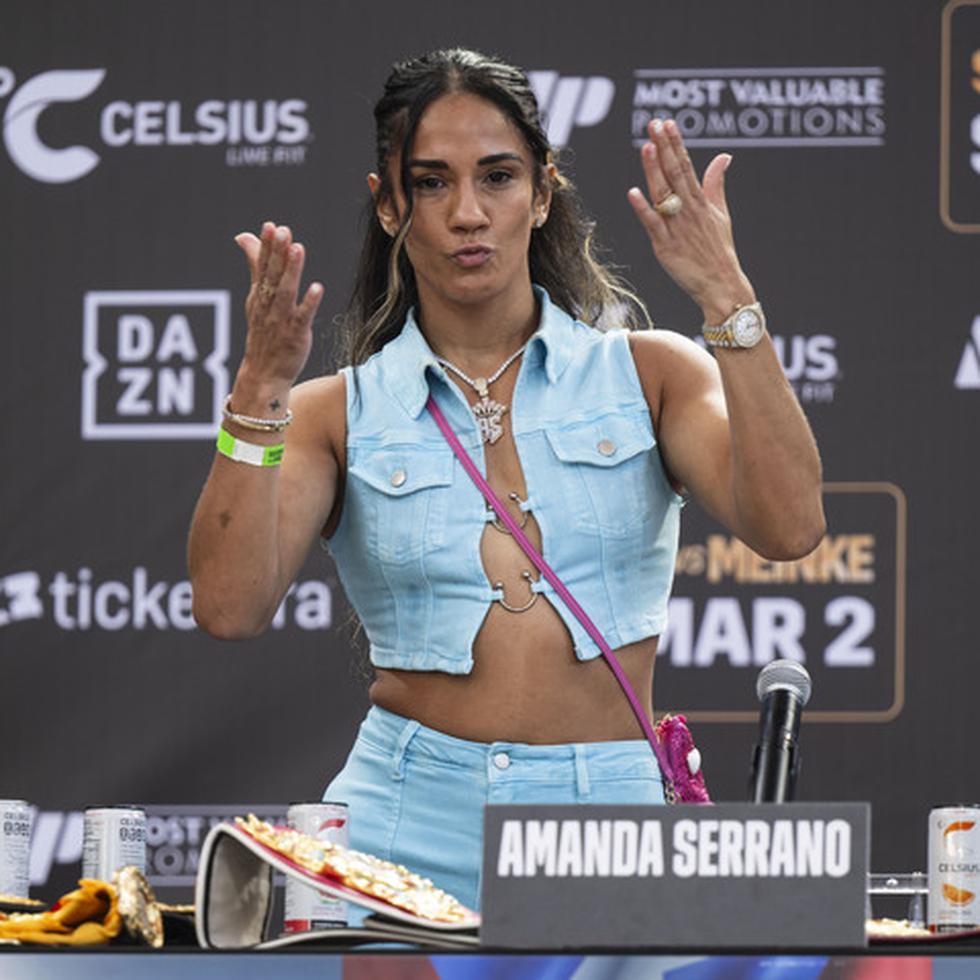 Amanda Serrano renunció al título del Consejo Mundial de Boxeo en diciembre pasado.