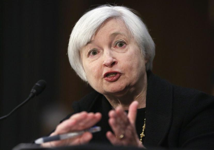 Janet Yellen, exvicepresidenta de la Reserva Federal de Estados Unidos. (Alex Wong/Getty Images/AFP)