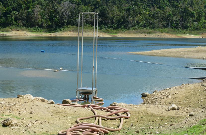 Guajataca tuvo ayer un aumento de nivel de siete centímetros. La segunda fase de los trabajos de estabilización en la represa debe culminar en mayo. (GFR Media)