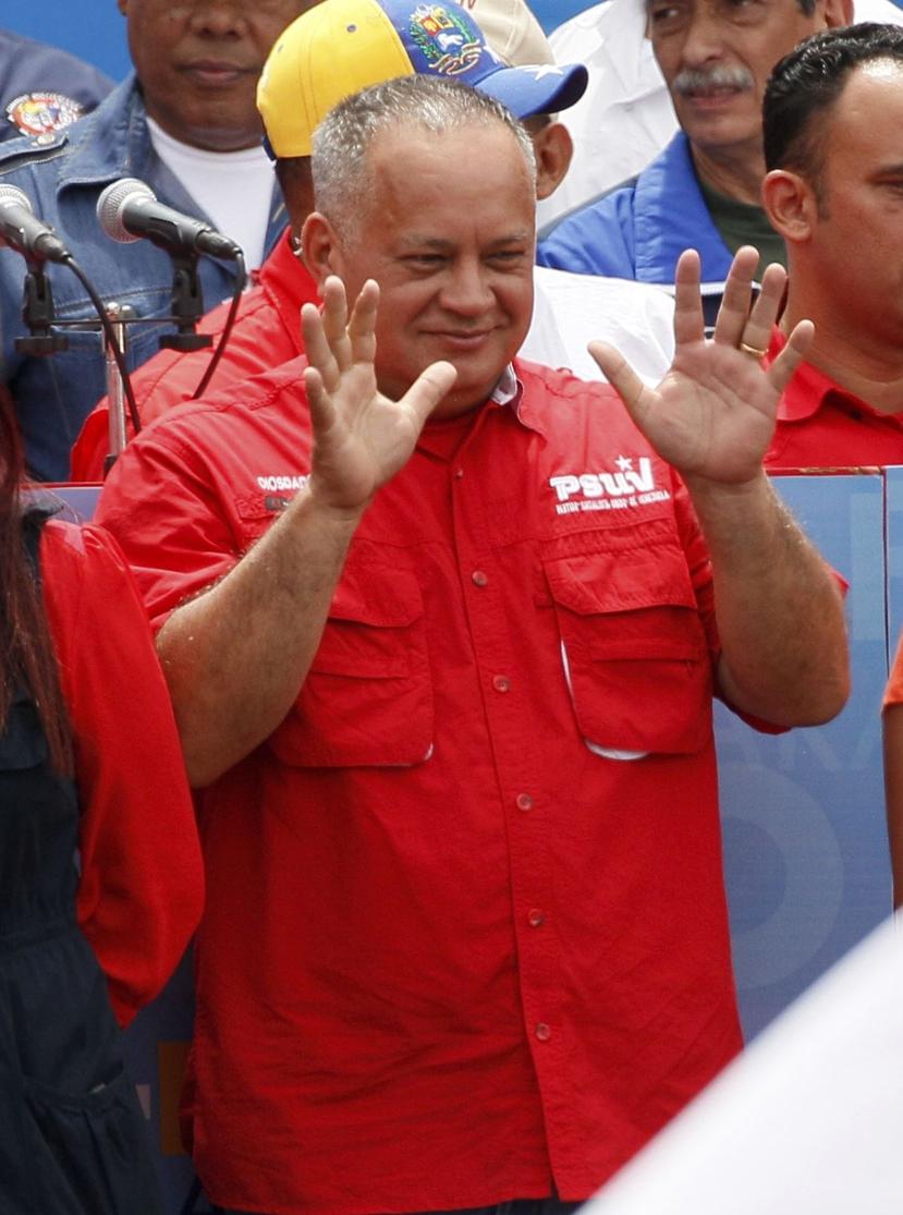 Diosdado Cabello, uno de los dirigentes más importantes del oficialismo chavista, es miembro de la recién instalada Asamblea Nacional Constituyente (ANC), que tiene el mandato de escribir una nueva Carta Magna. (AP)