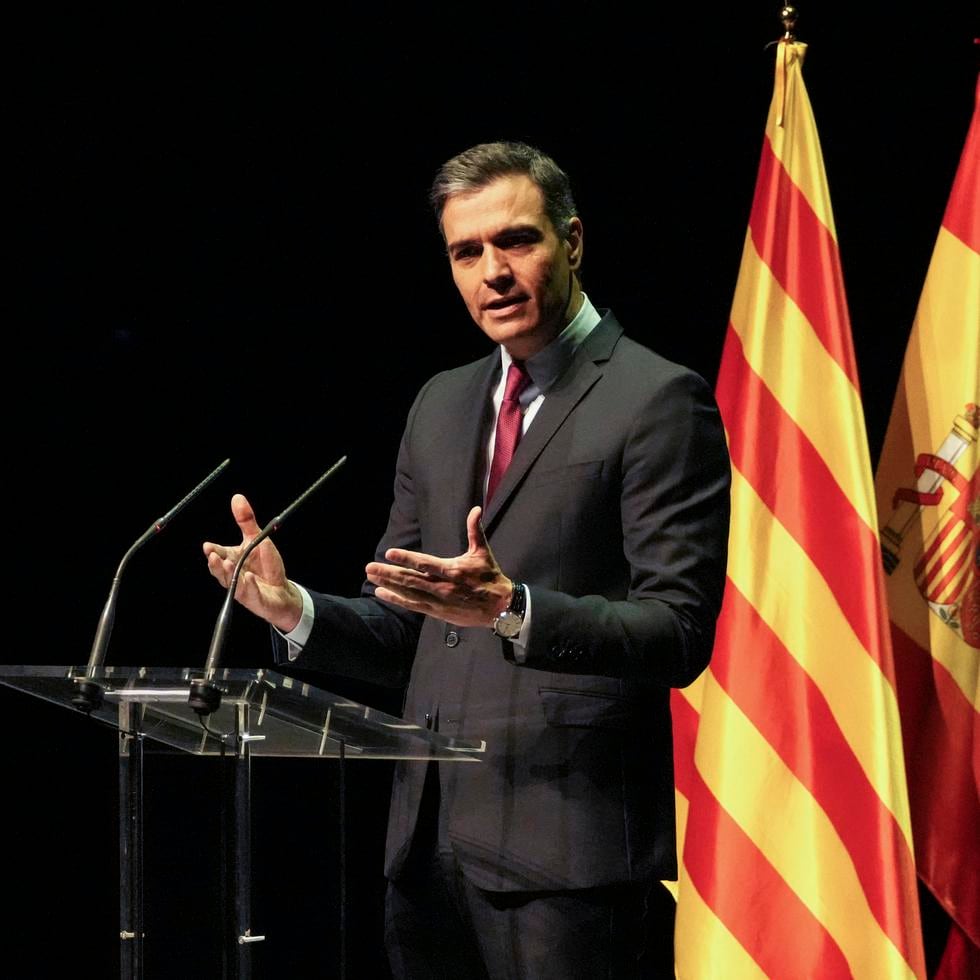 El presidente del gobierno de España, Pedro Sánchez.