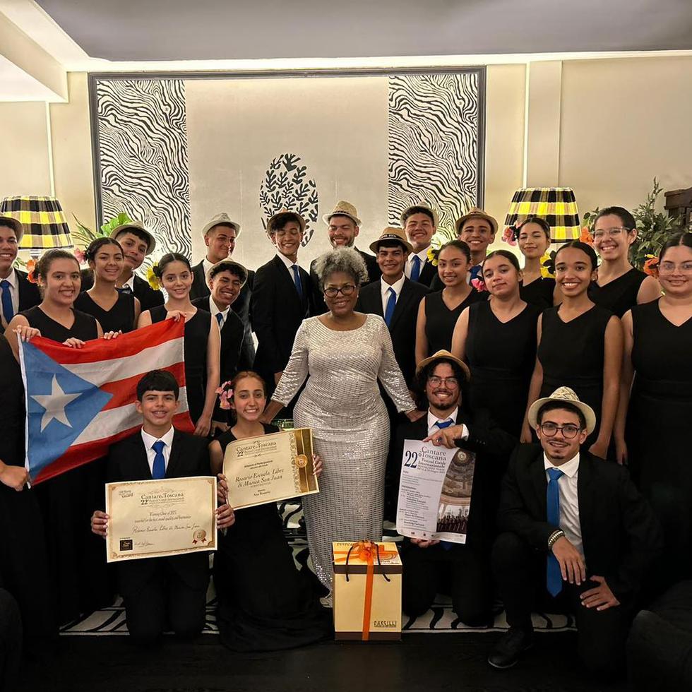 El Coro de la Escuela Libre de Música de San Juan Ernesto Ramos Antonini obtuvo el primer premio en una competencia internacional celebrada en Italia.