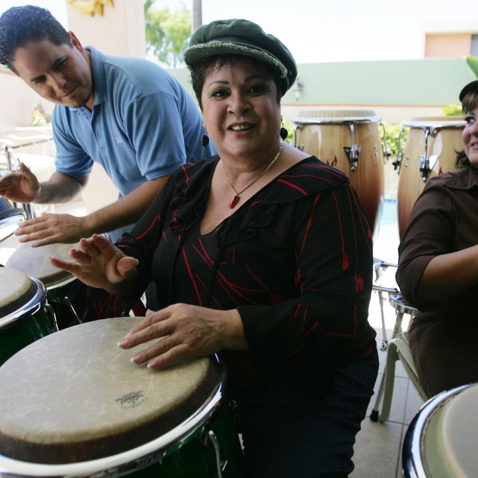 Sonia López fue la primera mujer percusionista en tener su propia orquesta en el género tropical.