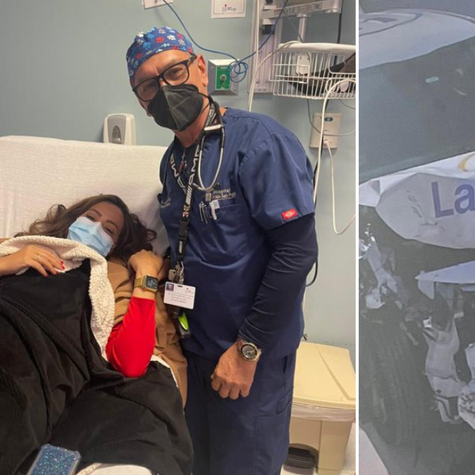 Tatiana Ortiz, reportera de Las Noticias, de TeleOnce, se recupera en el hospital luego de sufrir un accidente de tránsito