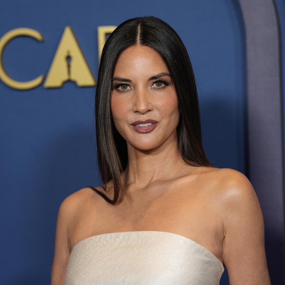 FILE - Olivia Munn arrives at the Governors Awards on Tuesday, Jan. 9, 2024, at the Dolby Ballroom in Los Angeles. When Munn revealed in March 2024 that she was diagnosed with breast cancer and had a double mastectomy, she urged people to ask their doctors to figure out their score on a breast cancer risk calculator, a questionnaire on the National Cancer Institute’s website that is designed for health care providers to use with patients. (AP Photo/Chris Pizzello, File)
